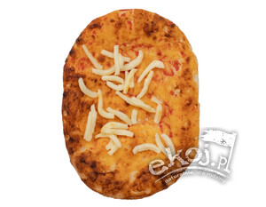Bezglutenowa pizzerinka z sosem pomidorowym i mozzarellą 150g Pizza Naturalna