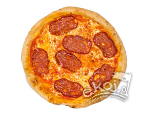 Bezglutenowa pizza ostre salami 32cm Pizza Naturalna