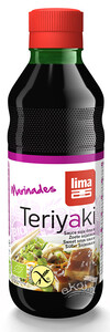Sos sojowy słodki Teriyaki bezglutenowy BIO 250ml Lima