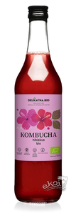 Kombucha z hibiskusem BIO 500ml Delikatna (Zakwasownia)