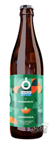 Piwo bezalkoholowe z yerba mate o smaku mandarynki Yermanda 500ml Wild East