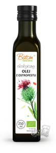 Olej z ostropestu plamistego tłoczony na zimno BIO 250ml Batom