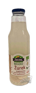 Żurek na zakwasie gryczanym bezglutenowy BIO 700ml Farma Świętokrzyska