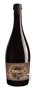 Kombucha szampańska na płatkach dębu o smaku białych winogron BIO 750ml Kombucha by Laurent