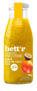 Smoothie mango-marakuja-chia tłoczone na zimno BIO 250ml Bett'r