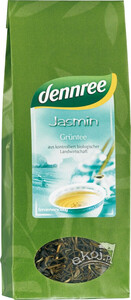 Herbata zielona jaśminowa liściasta EKO 100g Dennree