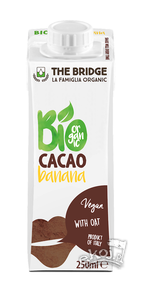 Napój owsiany bananowo-kakaowy bez dodatku cukrów BIO 250ml The Bridge