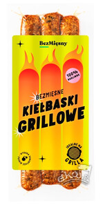 Bezmięsne kiełbaski grillowe 210g Bezmięsny Mięsny