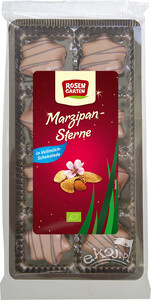 Marcepanowe gwiazdki BIO 80g Rosen Garten