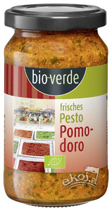 Pesto pomidorowe świeże BIO 165g Bio Verde