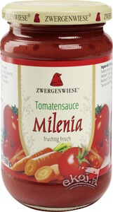 Sos pomidorowy Milenia bezglutenowy BIO 350g Zwergenwiese