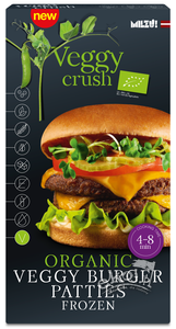 Burgery warzywne mrożone BIO 4x90g Veggy Crush