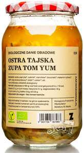 Zupa tajska ostra Tom-Yum BIO 900ml Zakwasownia