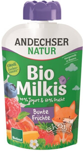 Deser jogurtowy wieloowocowy BIO 100g Andechser
