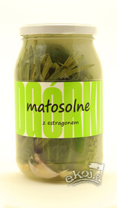 Ogórki małosolne z estragonem 900ml Pozytywnie Zakiszeni