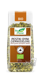 Pestki dyni ciemnozielone uprawiane w Europie BIO 150g Bio Planet