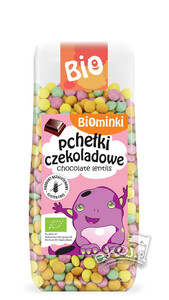 Pchełki czekoladowe bezglutenowe BIO 100g Biominki