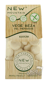 Bezy wegańskie klasyczne bezglutenowe 50g New Mountain