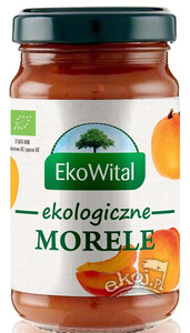 Mus morelowy bez dodatku cukru BIO 250g Ekowital