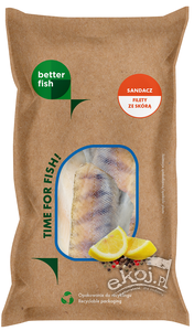 Sandacz ze skórą mrożony 450g Better Fish