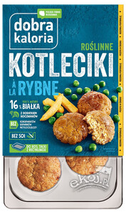 Roślinne kotleciki a'la rybne 160g Dobra Kaloria