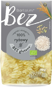 Makaron ryżowy świderek bezglutenowy BIO 250g Bartolini