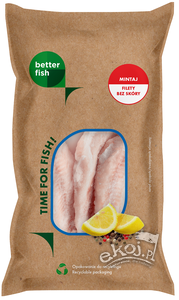 Mintaj filet bez skóry mrożony 450g Better Fish