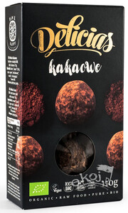 Praliny delicias kakaowe BIO 110g Raw & Happy