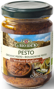 Pesto z grillowanymi warzywami BIO 140g La Bio Idea