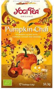 Herbatka dyniowa Pumpkin Chai BIO 17x1,9g Yogi Tea