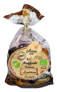 Muffinki Babuni z jabłkiem BIO 200g Bio Ania