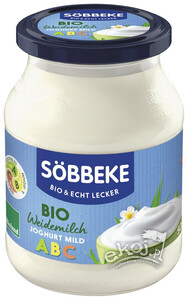 Jogurt probiotyczny ABC (3,8% tłuszczu w mleku) BIO 500g Sobbeke