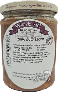 Zupa gulaszowa 470g Wiejski Stół Dr Maryniak
