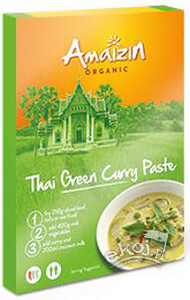 Pasta curry Thai Green BIO 80g Amaizin