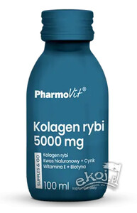 Shot kolagen rybi 5000mg bezglutenowy 100ml Pharmovit