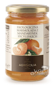 Marmolada z mandarynek sycylijskich BIO 360g Agrisicilia