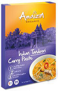 Pasta curry indian tandoori BIO 80g Amaizin