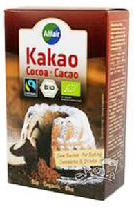 Kakao w proszku fair trade BIO 125g Allfair
