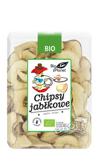 Chipsy jabłkowe EKO 100g Bio Planet
