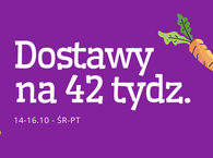 Dostawy na tydzień 42 :) 14-16.10 ŚR-PT