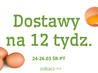 Dostawy na 12 tydz. :) 24-26 marzec