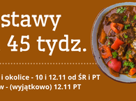 Dostawy na 45 tydz. :) 10 i 12.11 ŚR i PT