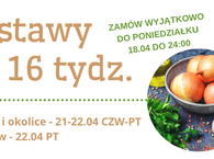 Dostawy na 16 tydz. :) 21-22.04 CZW-PT Poznań Wrocław