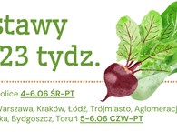 Dostawy na 23 tydz. :) 4-6.06.25 ŚR-PT