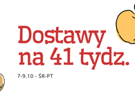 Dostawy na tydzień 41 :) 7-9.10 ŚR-PT