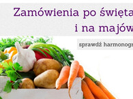 Dostawy po Świętach i na majówkę - 2017