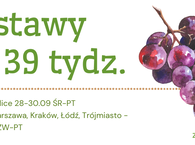 Dostawy na 39 tydz. :) 28-30.09 ŚR-PT