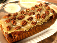 Pomarańczowa babka z orzechami Pecan w całej krasie