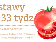 Dostawy na 33 tydz. :) 17-18.08. CZW-PT