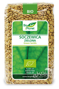 Soczewica zielona BIO 500g Bio Planet
